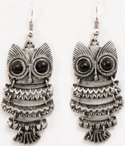 Amazon Vintage Owl Earrings