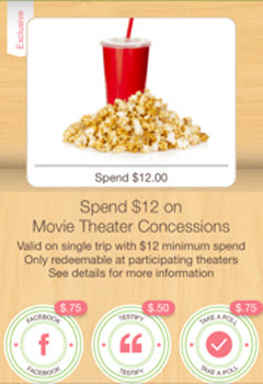 Movie Theatre Concessions Spend $12 (Ibotta Offer 11-26)