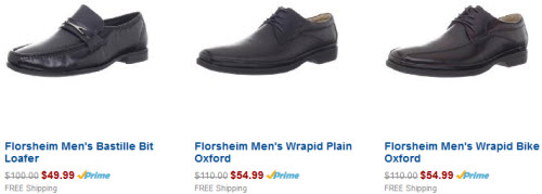 Amazon 50 Pct Off Florsheim Men's Shoes