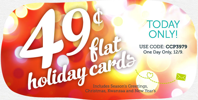 Cardstore $0.49 Holiday Cards