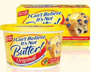 I can't believe it's not butter coupon