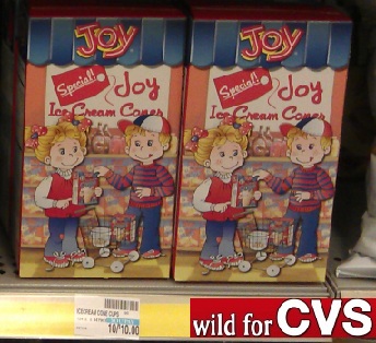 Joy Ice Cream Cones at CVS