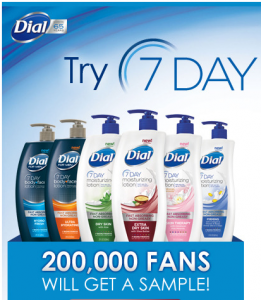 Dial 7-Day Moisturizing Lotion Sample