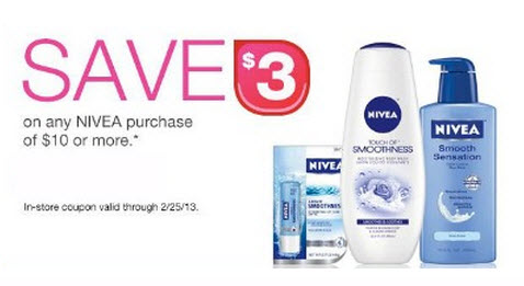 Nivea Products Coupon