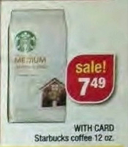 Starbucks Coffee (3-3 CVS Ad)