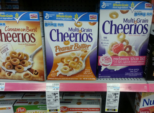 Cheerios Sale (CVS 3-24)