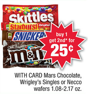 Snickers Candy Bar Sale (CVS 3-31)