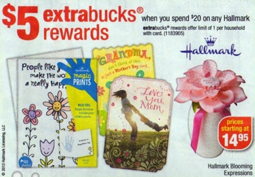 Hallmark $5 ECB Sale (CVS 4-28)