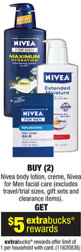 Nivea For Men Sale (CVS 4-14)