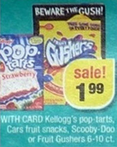 Betty Crocker Fruit Snacks Sale (CVS 6-2)