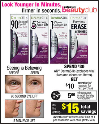 DermaSilk Sale (CVS 5-19)