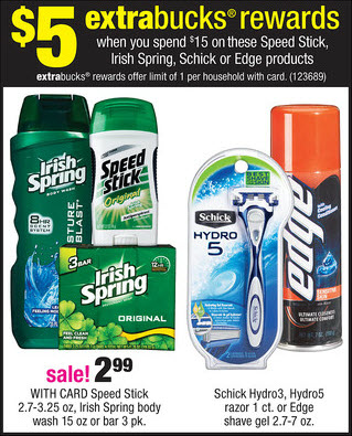 Edge Shave Gel Sale (CVS 6-2)