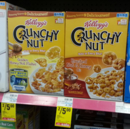 Kellogg's Crunchy Nut Cereal (CVS Sale 5-19)