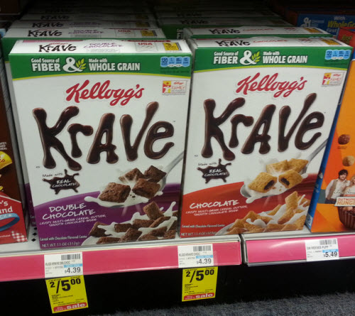 Kellogg's Krave Cereal (CVS Sale 5-19)