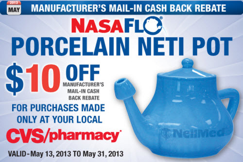 NeilMed NasaFlo Porcelain Neti Pot MIR