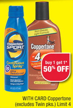 Coppertone Sale (CVS 6-16)