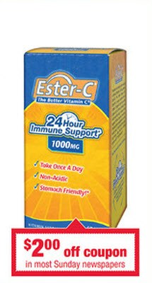 Ester-C Vitamin Sale (CVS 6-16)