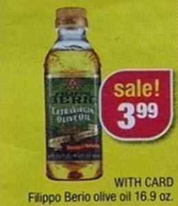 Filippo Berio Olive Oil Sale (CVS 6-23)