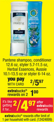 Pantene Sale (CVS 6-9)