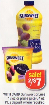 Sunsweet Prunes & Prune Juice Sale (CVS 6-30)