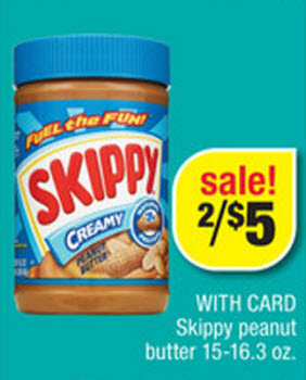 Skippy Peanut Butter Sale (CVS 7-28)