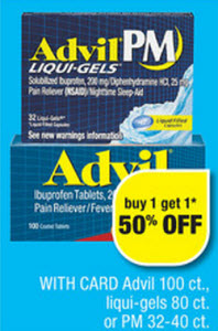 Advil Sale (CVS 8-4)