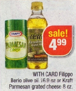 Filippo Berio Olive Oil Sale (CVS 8-11)
