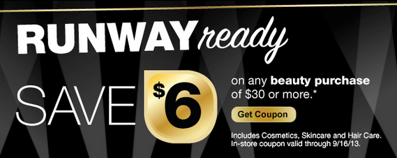 $6 OFF $30 CVS Beautyclub Coupon (thru 9-16)