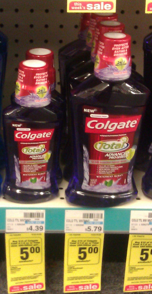 Colgate rinse clipped