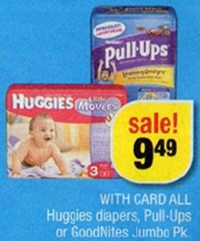 Huggies Diapers Sale (CVS 9-8)