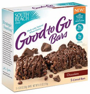 South Beach Diet Good to Go Bars