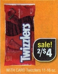 Twizzlers Sale (CVS 9-22)