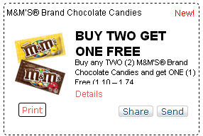 m&m coupon