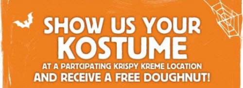 Krispy Kreme Free Doughnut