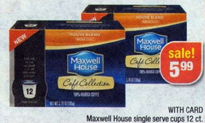 Maxwell House K-Cup Sale (CVS 10-13)