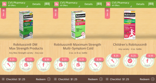 CVS robitussin7w