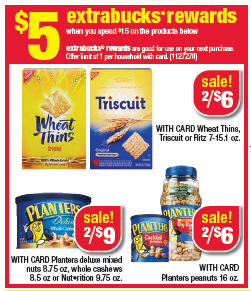 nabisco planters cvs