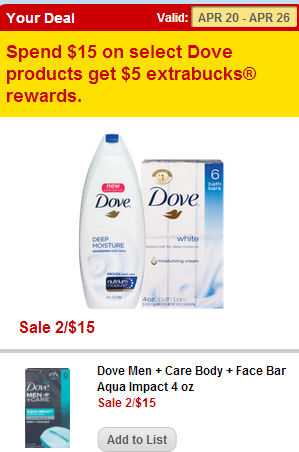 Dove deal