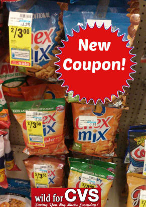 New Coupon for Chex Mix Sale & Gas Card Deal!