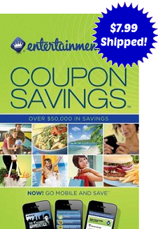 Entertainment book just $7.99