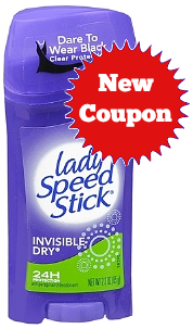 Lady Speed Stick Coupon