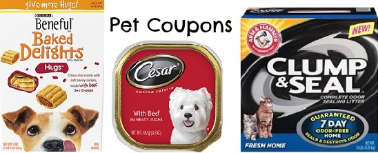 Pet coupons