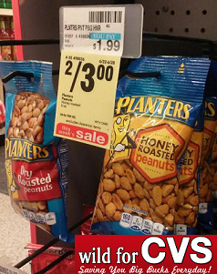 Planters Peanuts just $1 at CVS