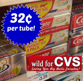 Colgate Travel Tubes 32¢ Each