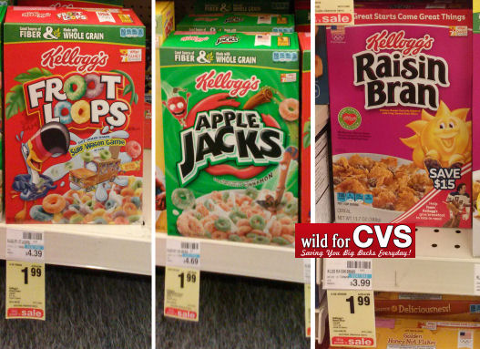 Kellogg's Starting at $1.49