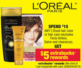 L'Oréal Advanced Hair Care Coupon