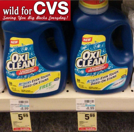 OxiClean Detergent $4.49