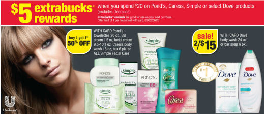 Simple Products $2.18 Each Sunday Only