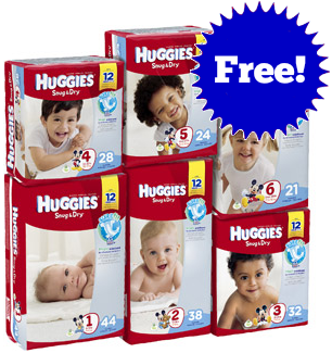 Free Huggies Diapers