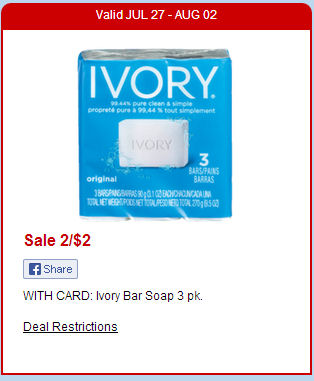 Ivory 3ct Bars 75¢ Next Week